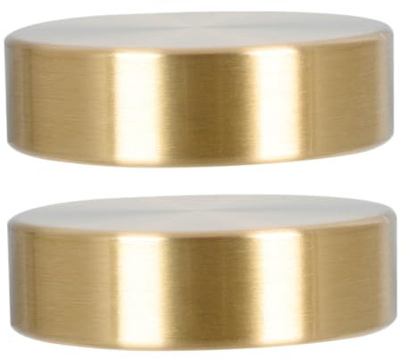YARNOW 2stücke Messing Briefbeschwerer Für Kalligrafie Üben Mit Glatter Oberfläche Und Abgerundeten Kanten Als Dekoratives Schreibtischaccessoire Für Hause