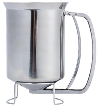 LOVIVER Distributeur de Pâte avec Support, Distributeur de Gâteaux pour La Cuisson Des Crêpes, Muffins, Biscuits