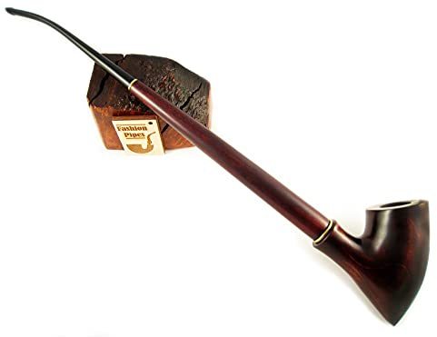 Churchwarden Long Fashion Tobacco Smoking Pipe Lord Wizard Pear Wood Pipe Collection 33cm / 13'' Designed for Pipe Smokers
