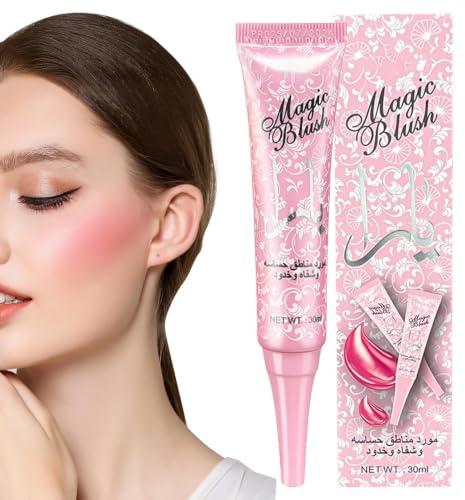 Fard à Joue pour Maquillage | Imperméable à Haute Pigmentation Mat,Fard À Joues Liquide Changeant De Couleur Avec La Température - Pour Voyage Soirée Scène Photographie Mère