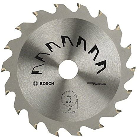 Bosch 1x Kreissägeblatt Precison (Sägeblatt für Holz, Ø 250 x 3.2/2.2 x 30 mm, 24 Zähne, ATB, Zubehör Kreissäge)