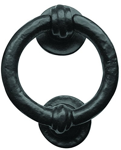Frelan JAB7 Durchmesser: 95 mm. Ringklopfer, Schwarz, 100 mm
