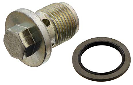 febi bilstein 48882 Oil Drain Plug with seal ring, 1 unit