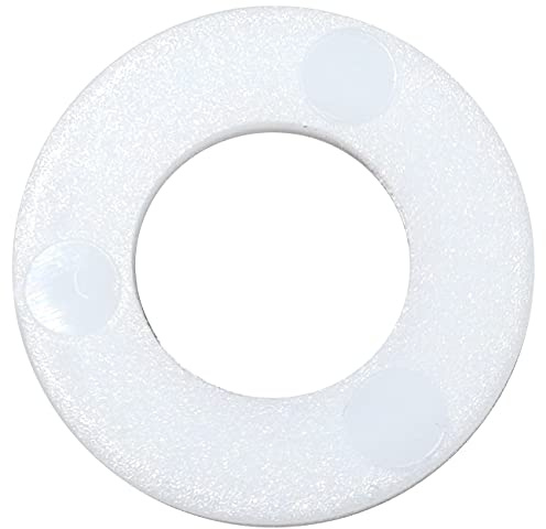AERZETIX - C48564 - Satz von 100 Flache unterlegscheiben aus polyamid PA nylon M8 Ø außen 16mm dicke 1.7mm - DIN 125 - für montage von leichten materialien