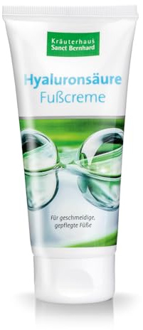 Sanct Bernhard Hyaluronsäure-Fußcreme, für geschmeidige, gepflegte Füße, Inhalt 100ml