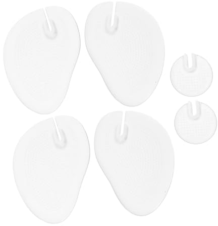 Ciieeo Gel-pad Für Schuhe Fuß-zehen-füller-einsätze High Heel-gel-pad-einsätze 3 Paar