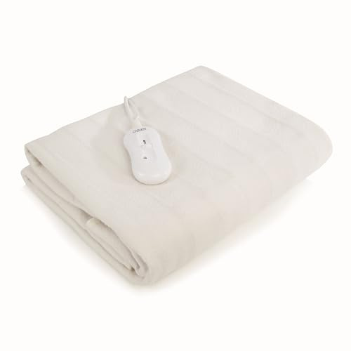Carmen Sotto coperta termica doppia con protezione da surriscaldamento, 70 W, 120 x 107 cm, bianco C81193