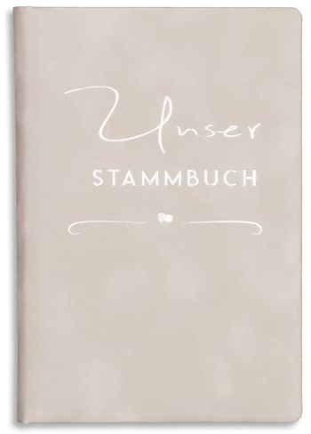 Stammbuch Hina Grau Gold Familienstammbuch Standesamt Hochzeit