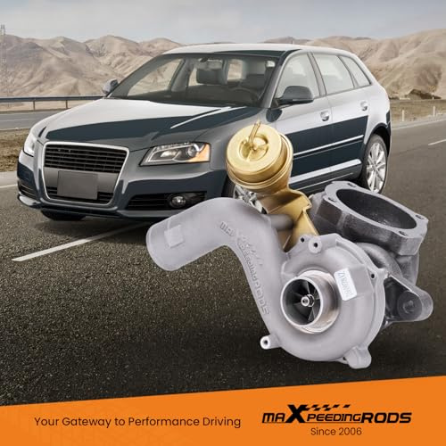 maXpeedingrods Turbolader-Upgrade K04-001 für SEAT Leon Toledo für SKODA Octavia 1,8T 06A145705HP, 53049500001,5304-950-0001