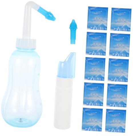 Beaupretty Nasenspülsalz Für Nasendusche Nasenspray Und Nasenreinigungsgerät Mit Flüssigkeitsfüllung Geeignet Für Junge Mädchen Und Erwachsene Tägliche Nasenpflege