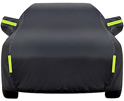 Car Cover Waterproof for mini Classic 1997-2000,Outdoor Full Car Cover All Weather with Door Zipper for Waterproof Windproof Sun Rain Snow Protection