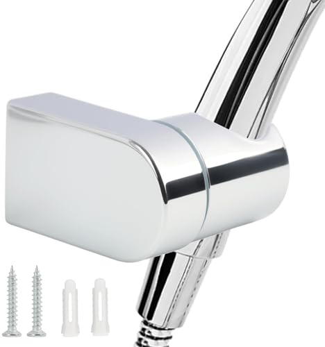 Support Pommeau De Douche Salle De Bain Accessoire Mural Est Compatible Avec La Plupart Des Tuyaux