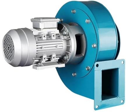 120W Mini ventilateur centrifuge puissant de électrique Ventilation d'aspiration fumée résistant aux hautes températures(120W)