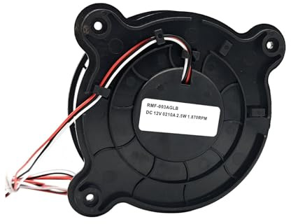 BCD-500WTE Kylskåp Frysfläkt, kompatibel for Galanz, 12V 0,21A 2,5W Kylskåpstillbehör