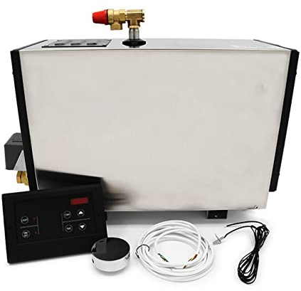 Generatore di Vapore per Sauna, commerciale di doccia a vapore auto-drenaggio multifunzionale grande capacità 1 5KW Generatore di doccia a vapore sauna sauna elettrica(21kw)