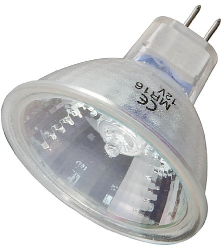 Goobay 9150 Halogen Spiegellampe mit Schutzglas Sockel MR16 20W (3 Stück)
