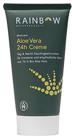 Aloe Vera Tagescreme Bio Aloecare Feuchtigkeitscreme feuchtigkeitsspendend Nachtcreme Aftersun Naturkosmetik Bio (1 x 50 ml)