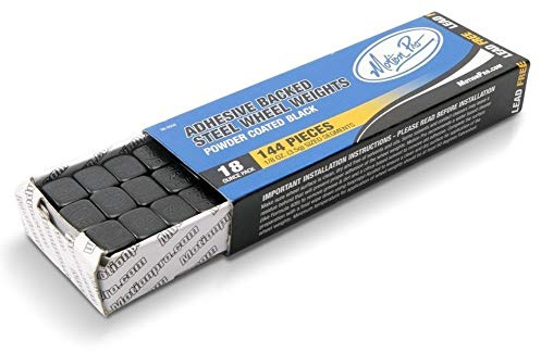 Motion Pro 08-0553 Black Steel 1/8 oz. Wheel Weight - 144 Piece