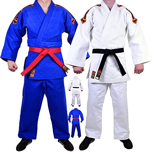 MAR | Stylish Judo Uniform, Judo Suit Double Weave (750g), Competition Uniform, Tournament Uniform, Martial Arts Judo Gi Adult, Judo Suits for Kids, BJJ, Aikido Suit