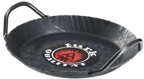 turk Servierpfanne 40 cm mit zwei Griffen SCHMIEDEEISERN Serie 659 (H.Nr. 65940)