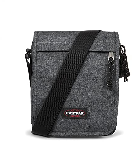EASTPAK FLEX Umhängetasche, 3.5 L - Black Denim (Grau)