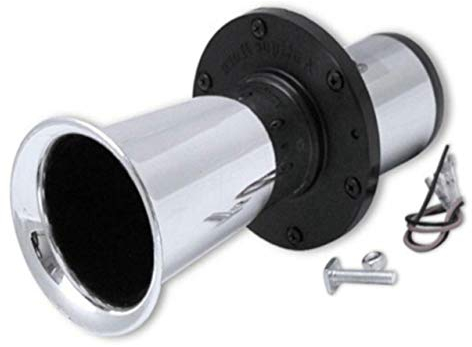 110 db 12V Chrome Air Horn Ahoooogah Vintage Classic Song Dog Klaxon for Car Boat Van Truck Super Loud