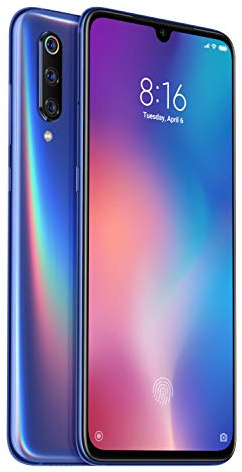 Xiaomi Mi 9 6/128GB LTE Dual-SIM Android 9.0 Smartphone Ocean blau EU