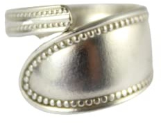 Besteckschmuck Ring, ca. 49 (15,7) Ring aus Besteck