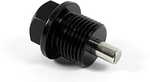 Magnetische Ölablassschraube Aluminium eloxiert M18 x 1,25 Länge: ca. 35mm Neodym-Magnet Black Edition Ölwanne 1099278