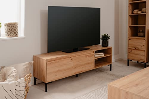 möbelando TV-Board >Korsika< (BxHxT: 150x49x40 cm) in Dekor Artisan Oak