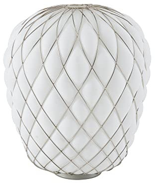 FontanaArte - PINECONE TAVOLO GRANDE - Cromato/Bianco