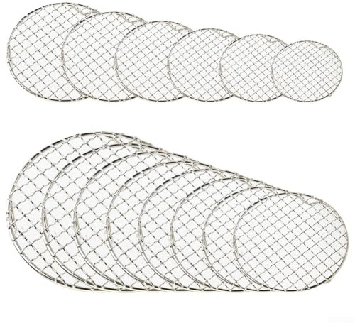 Bebykilemi 201 Stainless Steel Round Cooling Rack For Baking, Grilling, And Food Drying(27cm)