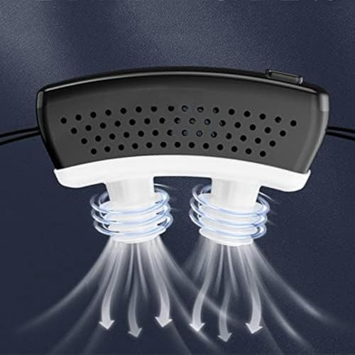 Dispositifs Anti-ronflement Stoppeur électrique avec Sangle De Fixation Masseur De Menton Anti-ronflement Portable Réglage du Vent à 6 Vitesses Solution De Ronflement Efficace pour Les Homm