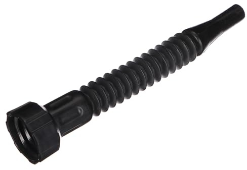 SIXTOL MECHANIC FUEL CANISTER | Versatore di ricambio nero | Inserto flessibile per tanica carburante | 25 cm di lunghezza | filettatura 41 mm