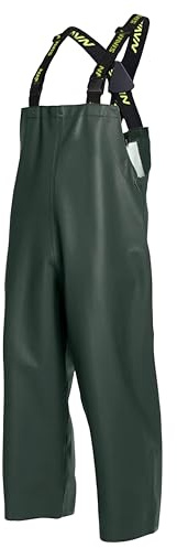 Herren Regenhose Brigg 44 Pro PVC 0,70 mm wasserdicht | Für gewerbliche Fischerei, 18.000 mm Wassersäule, extra robuste Ausführung, komfortable Passform