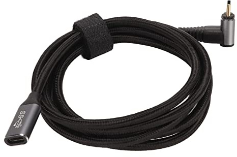 Cocoarm Cavo di Prolunga USB C Cavo USB C 3.2 Maschio a Femmina 10Gbps PD100W Ricarica Rapida 4K a 60Hz con Design a L per Steam Deck Laptop Telefono (150 cm)