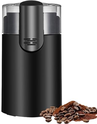 Macinatore Di Fagioli - Macchina Macinatrice Elettrica,Macinino Per Caffè Da Viaggio In Acciaio Inossidabile Con Spazzola | Per Caffè Cold Brew Caffetteria Casa E Viaggio Fagioli Cibo E Noci