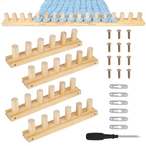 Decken-Strickrahmen für Chunky Wolle, 4 Stück, 120CM