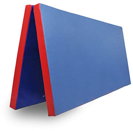 Klappbare Turnmatte – 200 x 100 cm - 6 oder 8 cm stärke wählbar - RG 22 kg/m³ – faltbare Matte für Gymnastik, Kinderturnen & Training – weiche Bodenmatte