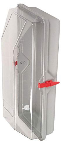 MINIMAX Feuerlöscher Schutzhaube für Feuerlöscher bis 12 kg Inhalt Maße (B x H x T): 35,0 x 70,0 x 21,0 cm aus Kunststoff mit Schnellspannhebeln, stoß- und witterungsbeständig