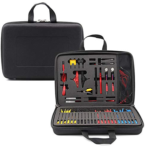 Outzone Automotive Test Lead Kit 92 Pieces Electrical Testers Auto Diagnostic Tools Wire Connectors Adapter Cables Set