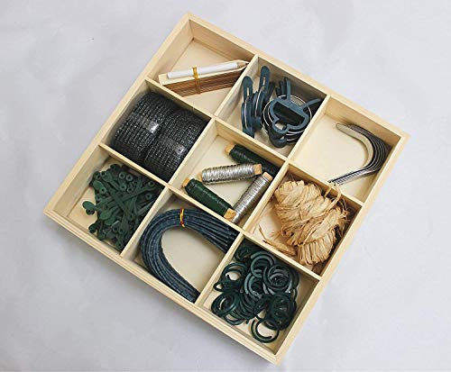 Garden Mile 9 PCS Garden Tools Set, Gardening Sets with Gardening Wooden Tool Box, Garden Tools and Equipment, Gardening Gifts for Women, Christmas Gifts for Mum, Gran, Sister Gardening Lovers