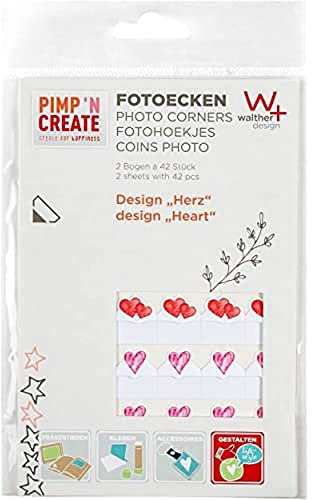 walther design Rincones fotográficos rojo corazones PIMP AND CREATE FE084H