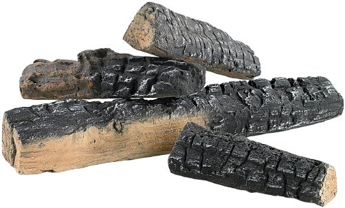 Carlo Milano Deko Holzscheite: Keramik-Dekoration Holzscheit für Bioethanol-Öfen (Versandrückläufer) (Keramikholz für Bioethanol-Kamine, Holz für Ethanol Kamin, Elektro)