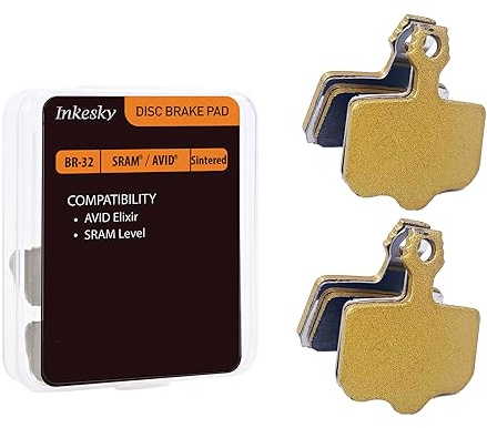 Inkesky Brake Pads Compatible with Rad Power RadCity 5 Plus/RadRover 6 Plus, Lectric XP Trike / 3.0/4, Segway Ninebot GT1/GT2, Vanmoof S5/A5, MoonCool TK1, SWFT Zip/BMX, SRAM Level/AVID Elixir