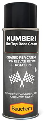 Bauchem Number 1 Grasso Spray per Catene di Bici, Moto e Go-Kart 400 ml