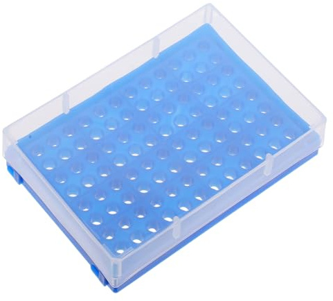 Amosfun 5pièces Support De Tubes à Essai Étanche Pour Microtubes à Centrifuger Applications Laboratoire Et Chimie