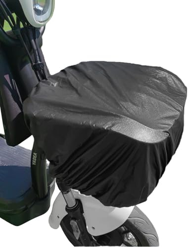 CJMUQHEHH Fahrradkorb Regenschutz Fahrradkorb, 73-120cm Verstellbar, Universelle Regenabdeckung mit Regenschutz Fahrrad für 25-45L Körbe, E-Bike, City Bike, Wasserdicht, staubdicht, UV-beständig