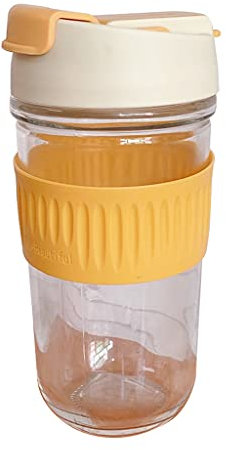 Tazze d'acqua in vetro con cannuccia Tazza d'acqua Tazza per acqua calda Compatta e portatile Tazze per latte per bambini