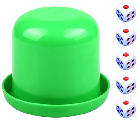 Genérico Av Bar Cups | Av Och Koppar - Omrörningsglas för Bar Party | Familjespel, Omrörare Med 5, Rolig